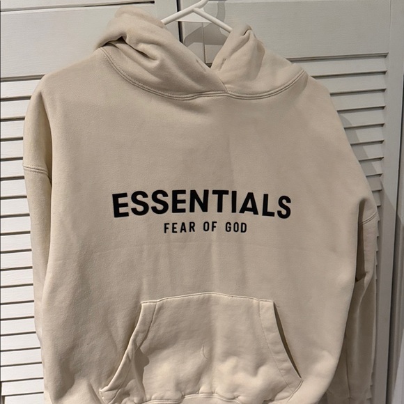 Essentials Sweaters - Essentials Beige Hoodie